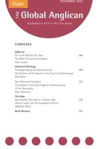 The Global Anglican Vol 137/4 (Digital)