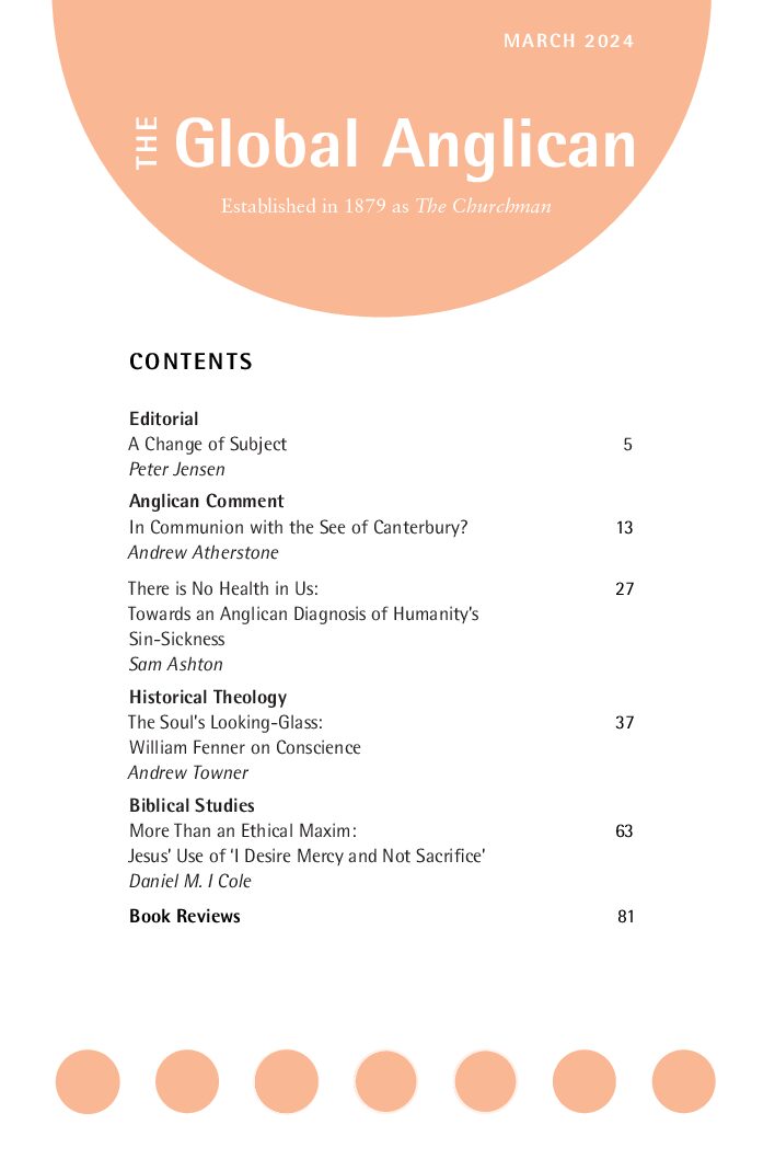 The Global Anglican Vol 138/1 (Digital)