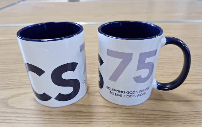 Church Society 75th Anniversary Mug