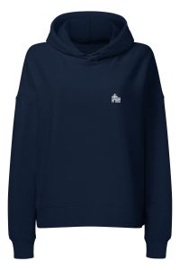 Church Society classic navy hoodie (women's fit)
